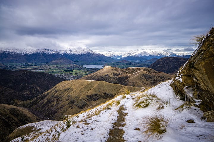 view toward lake hayes and the remarkables