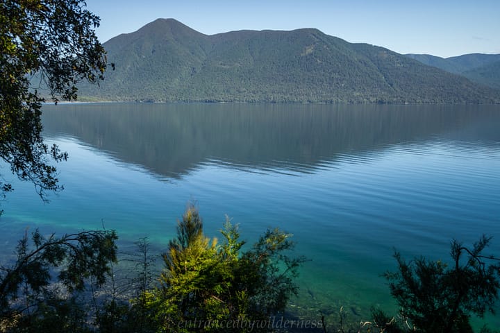 Lake Rotoroa from Sabine Hut