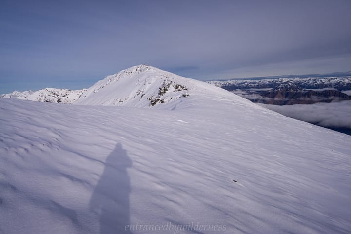 Following the ridge towards Peak 1916
