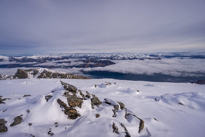 Looking north-west over Lake Wakatipu