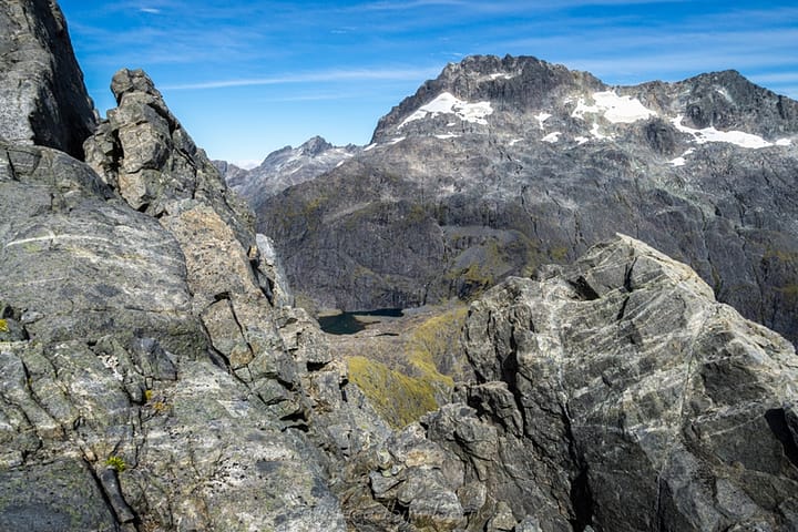A view to Gertrude Saddle