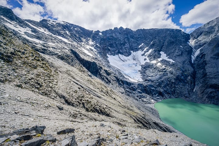 Ivory Glacier (Peak 2084 on far left)
