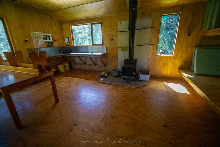 Frew Hut interior